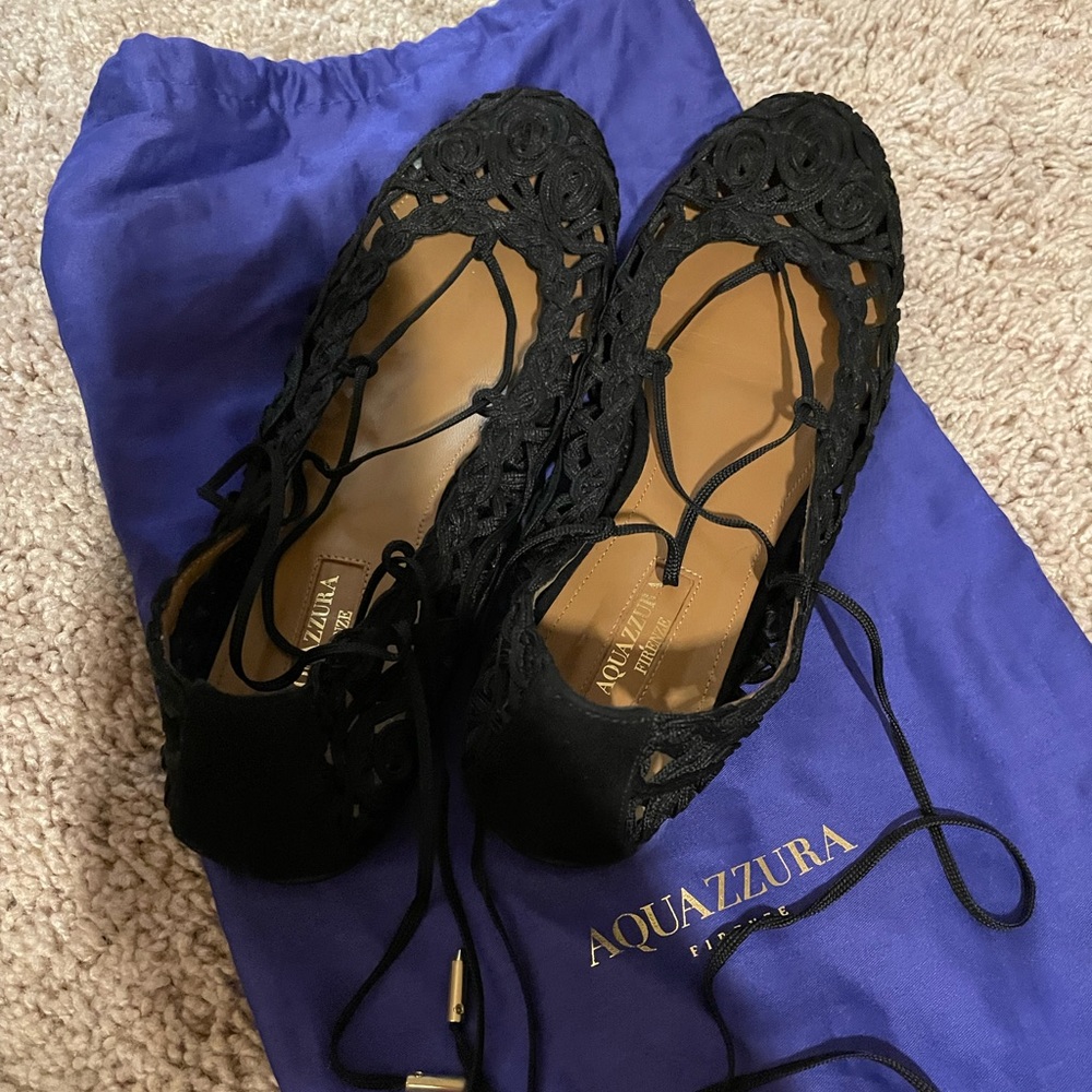 Aquazzura flat shoes women